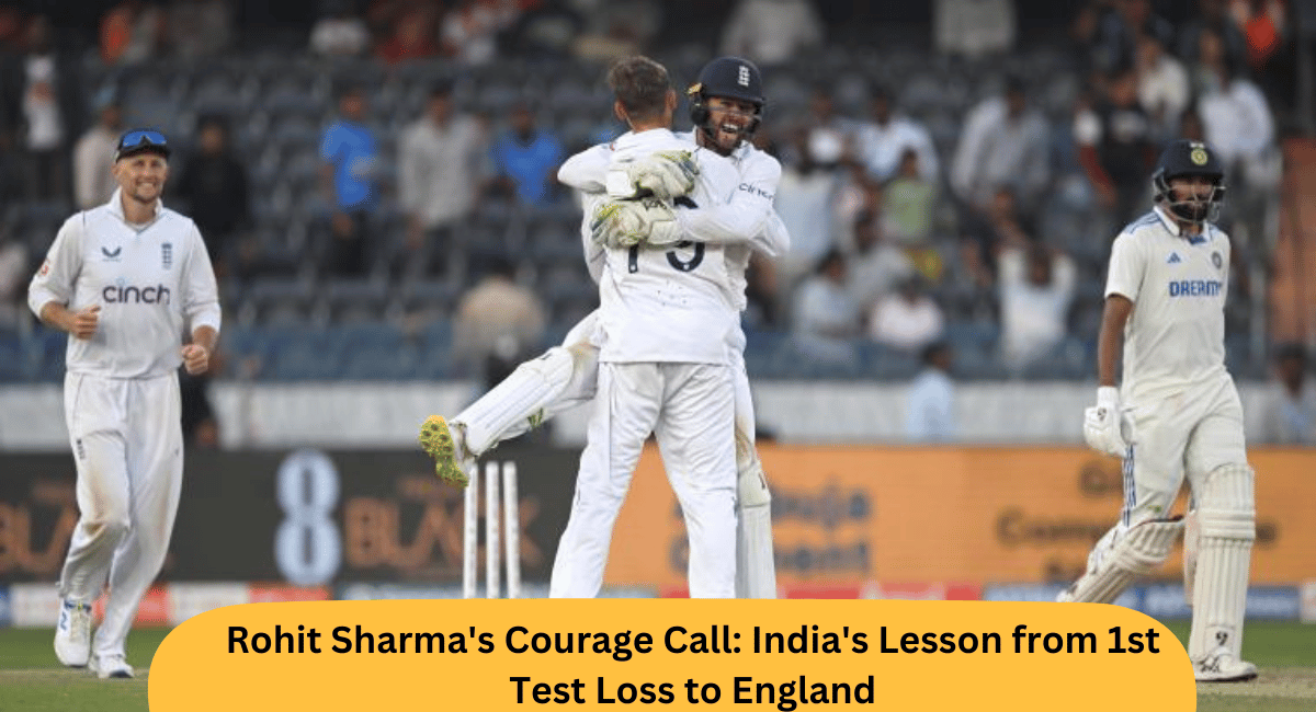 Rohit Sharma's Courage Call: India's Lesson from 1st Test Loss to England