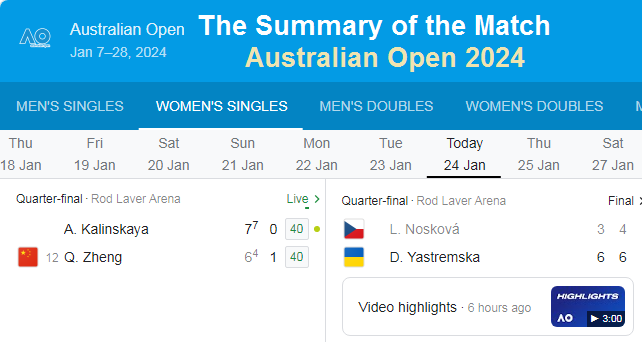 australian-open-2024-novak-djokovic-semi-finals