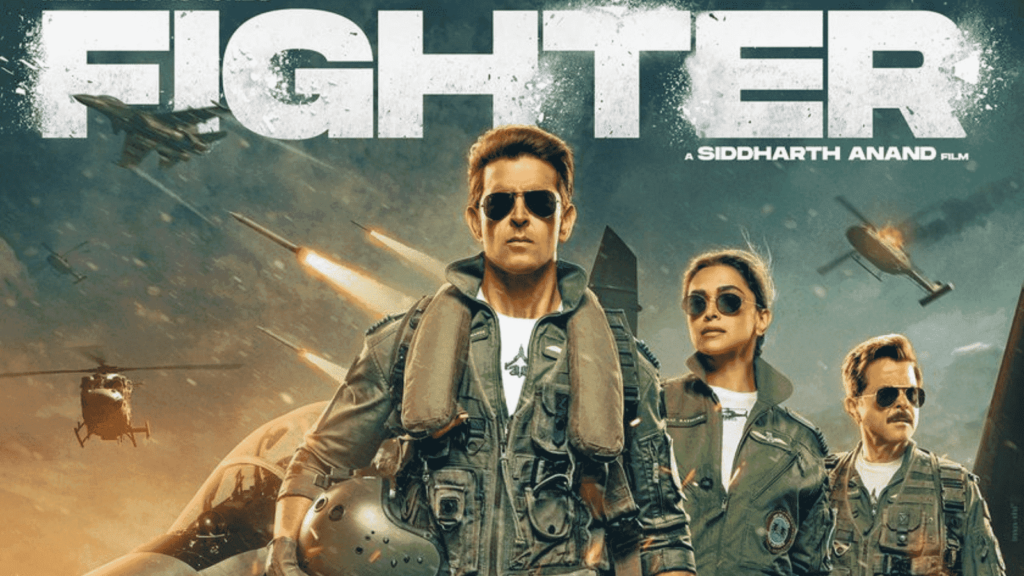Bollywood Blockbuster 2024 Fighter Movie Hrithik Roshan Takes the Action to New Heights