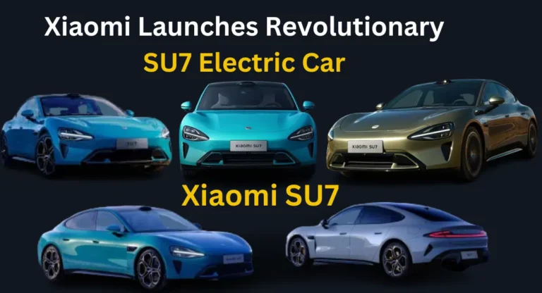 Xiaomi Launches Revolutionary SU7 Electric Car: Key Features, Pricing, and Market Impact