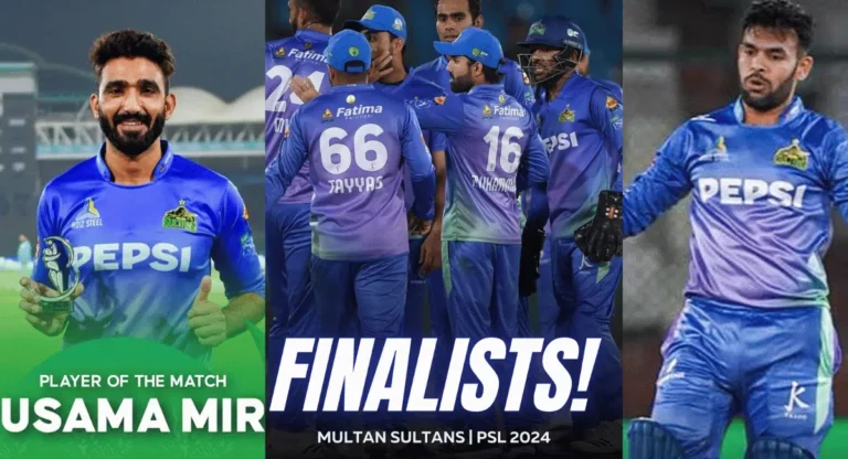 Multan Sultan Qualify for Another PSL Final 2024 | PSL 2024 Qualifier