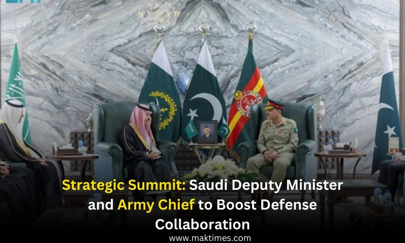 Strategic Summit: Saudi Deputy Minister and Army Chief to Boost Defense Collaboration