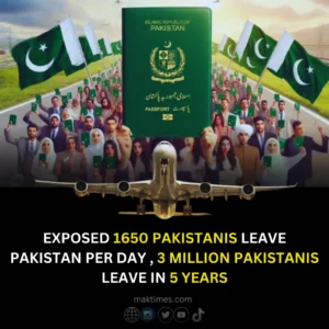 Exposed Why 1650 Pakistanis leave Pakistan Per Day